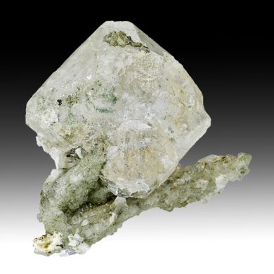 Fluorite with Quartz