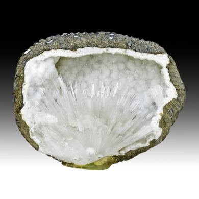 Scolecite with Quartz
