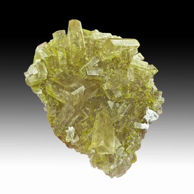 Barite with Orpiment