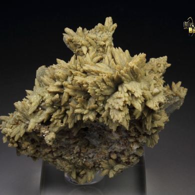 hollow SMITHSONITE perimorph after CALCITE