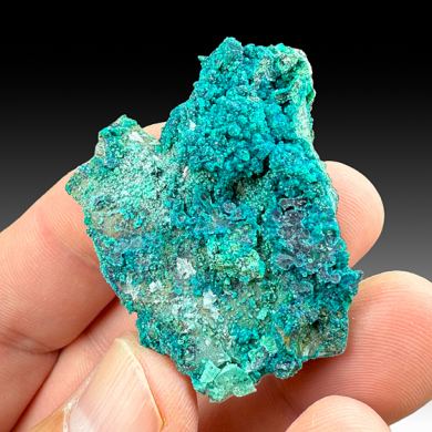 Chrysocolla on Quartz