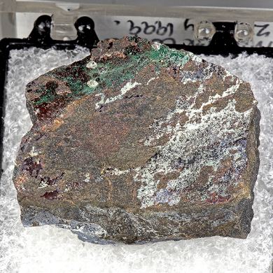 Pharmacosiderite with Dufrenite, Strengite