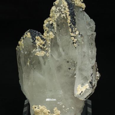 Quartz with inclusions, Sphalerite and Siderite
