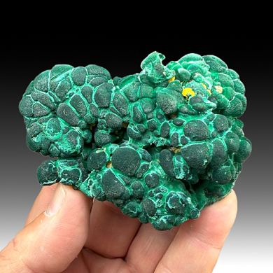 Malachite with Pyromorphite