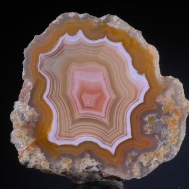 Agate (Laguna) polished nodule