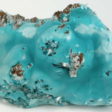 Rosasite With Calcite
