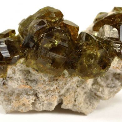 Andradite Var. Demantoid Garnet