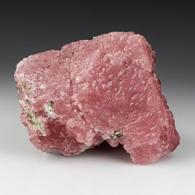 Rhodochrosite with Fluorite, Quartz, Pyrite
