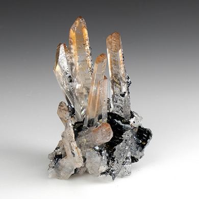 Quartz with Hematite