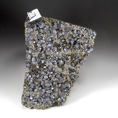 Galena with Dolomite, Chalcopyrite