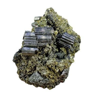Bournonite, chalcopyrite