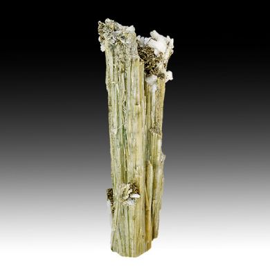 Elpidite with Pyrite