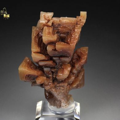 skeletal HALITE with TOLBACHITE inclusions