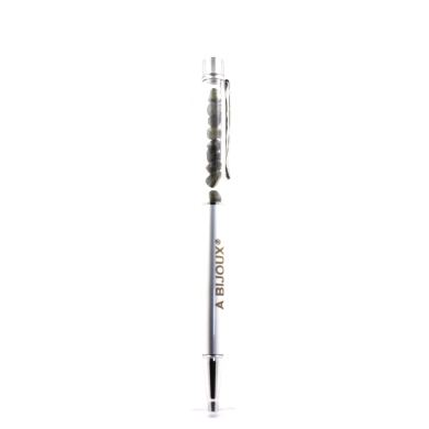 Raw Labradorite mineral pen Finland.