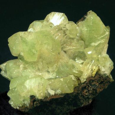 Cuprian Adamite (Fluor)