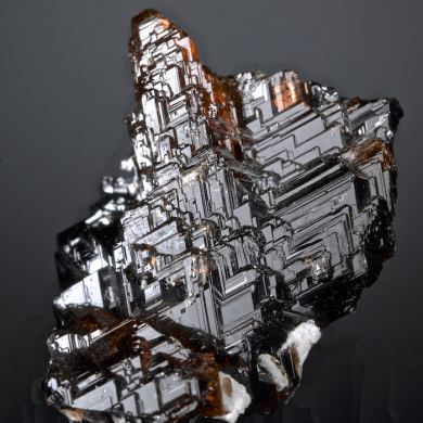 Spessartine - etched gem crystal