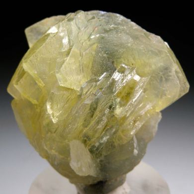 Prehnite with Graphite rod