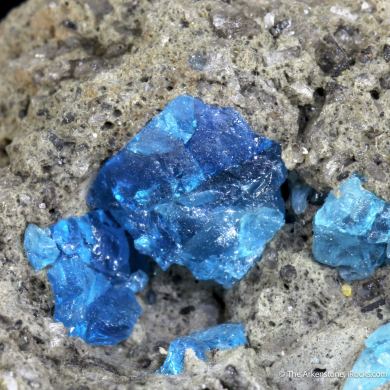 Haüyne in Basalt pocket