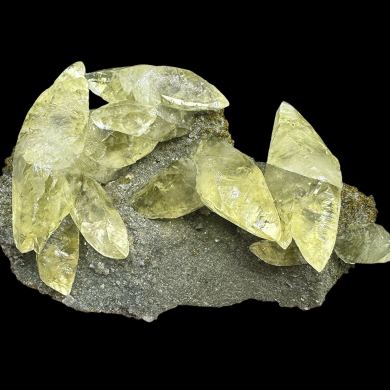 Calcite, pyrite