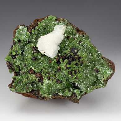 Austinite with Calcite
