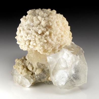 Calcite with Fluorite