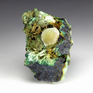 Olivenite with Pharmacosiderite