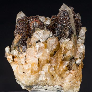 Cronstedtite on Quartz