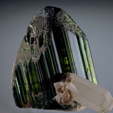 Elbaite with Quartz - classic USA