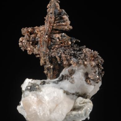 Copper and Gold on Quartz