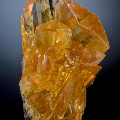 Selenite (gemmy golden)