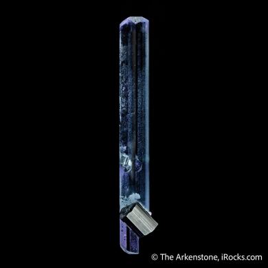 Beryl var. Aquamarine with Schorl