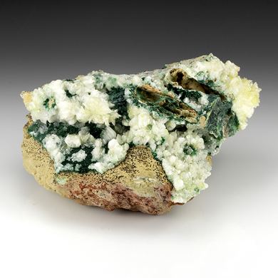 Cerussite with Malachite