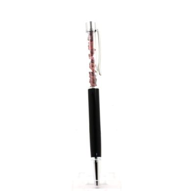 Raw Rhodolite Garnet mineral pen Madagascar.