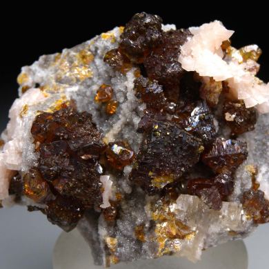 Sphalerite and Dolomite
