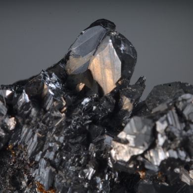 Pyrargyrite with Polybasite, Siderite, Pyrite