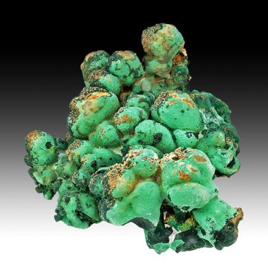 Malachite with Pyromorphite
