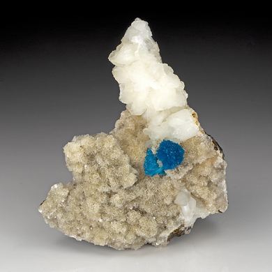 Cavansite with Stilbite