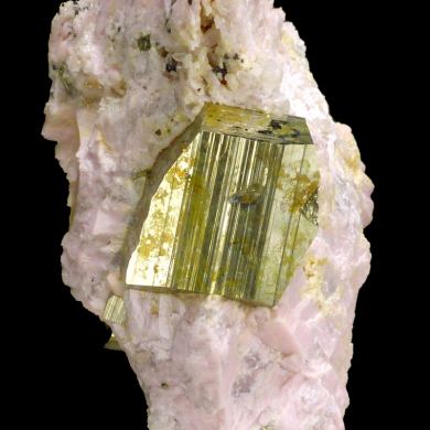 Pyrite, rhodochrosite