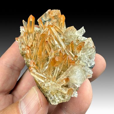 Quartz with Hematite