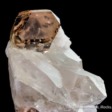 Topaz with Quartz and Cleavelandite