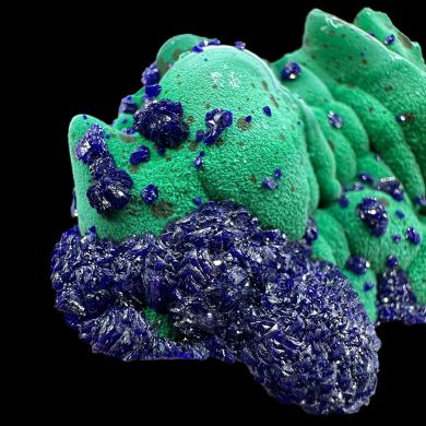Malachite, azurite MORENCI, USA