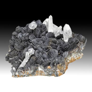 Hematite with Quartz