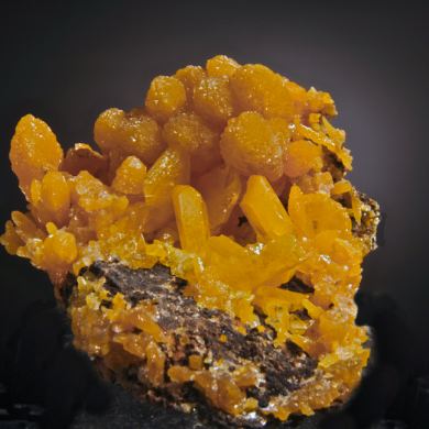 Mimetite with Wulfenite