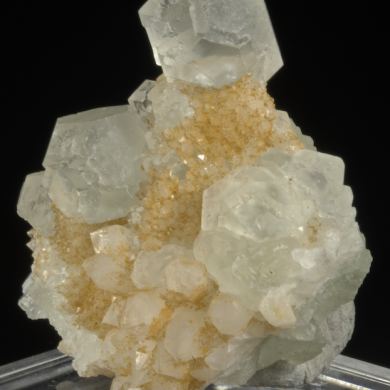 Fluorite on Quartz