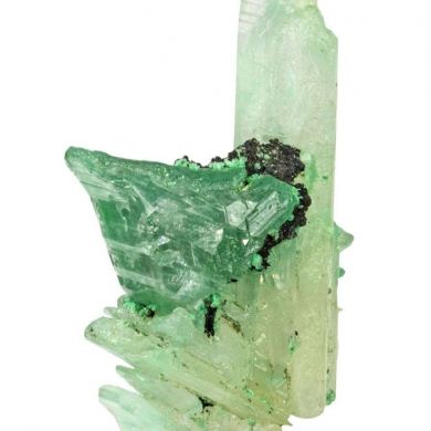 Cerussite Included By Malachite