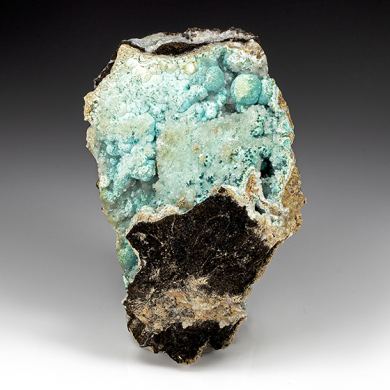 Aurichalcite with Hemimorphite