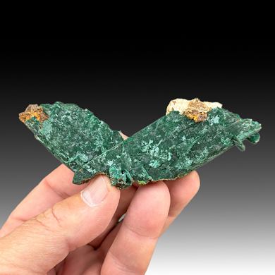 Malachite after Azurite