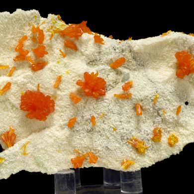 Orpiment, dolomite