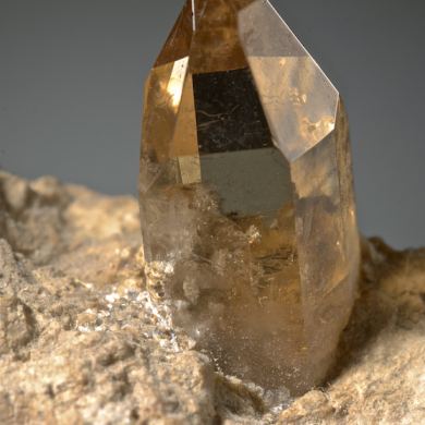 Topaz on Rhyolite