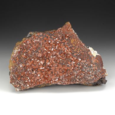 Quartz with Hematite